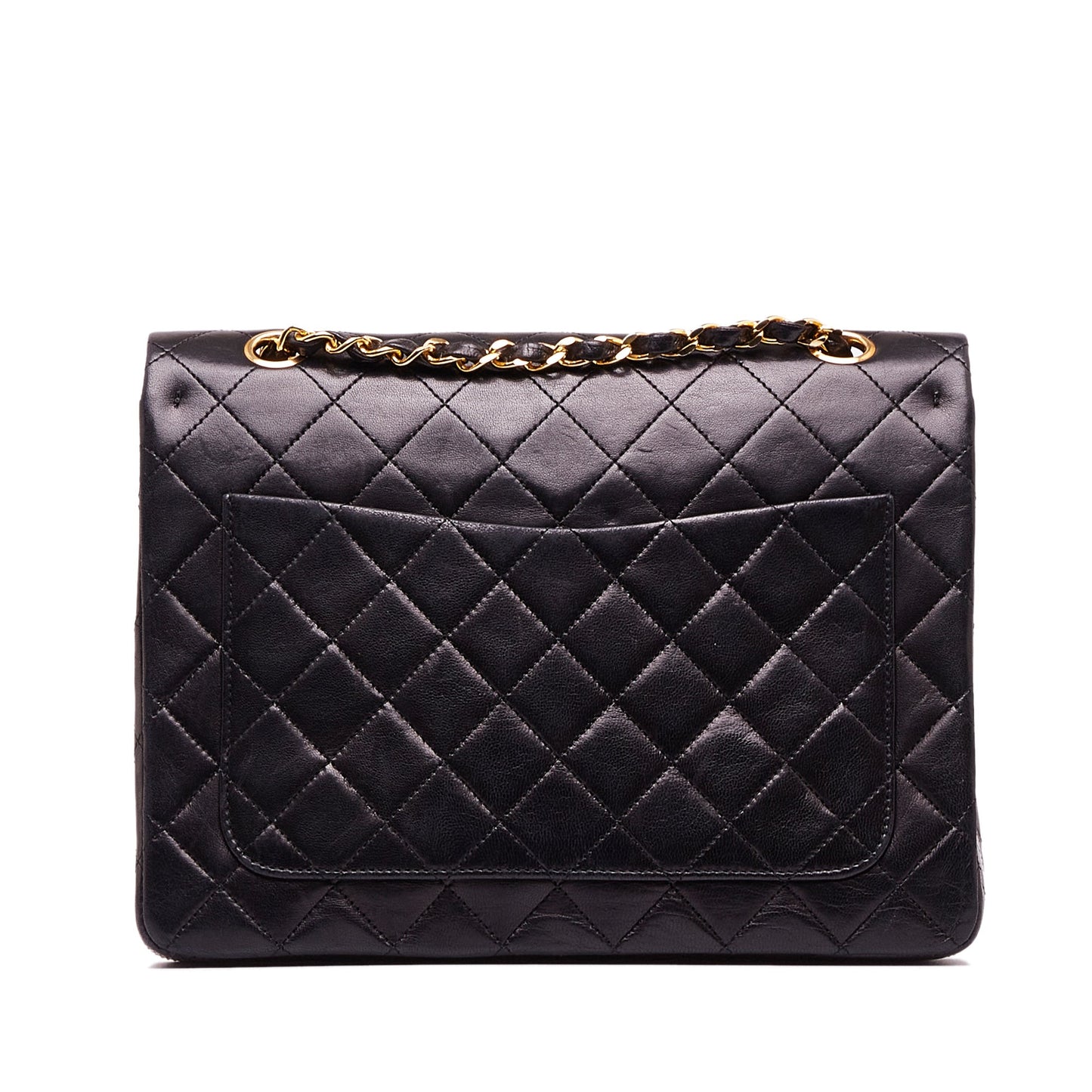 Luxury Chanel Medium Tall Classic Lambskin Double Flap Shoulder Bag