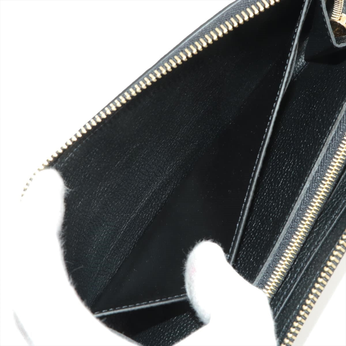 Louis Vuitton Amplant Portfolio Clemens M60171 Noir Round  Wallet