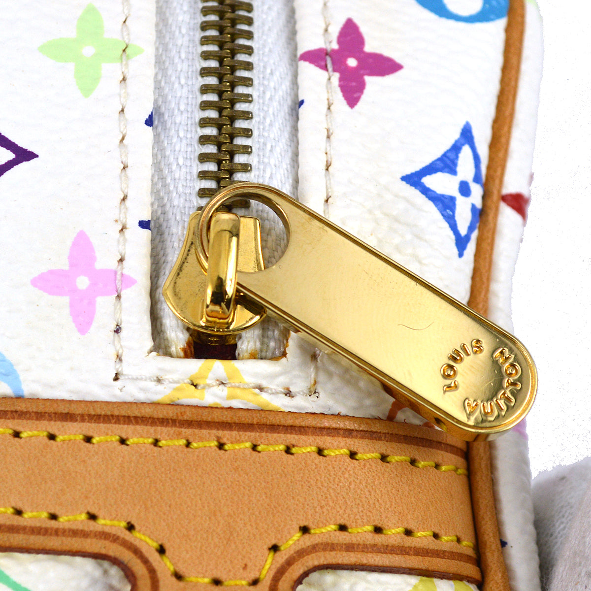 Louis Vuitton 2005 Monogram Multicolor Trousse Wapity Pouch Bag M58033