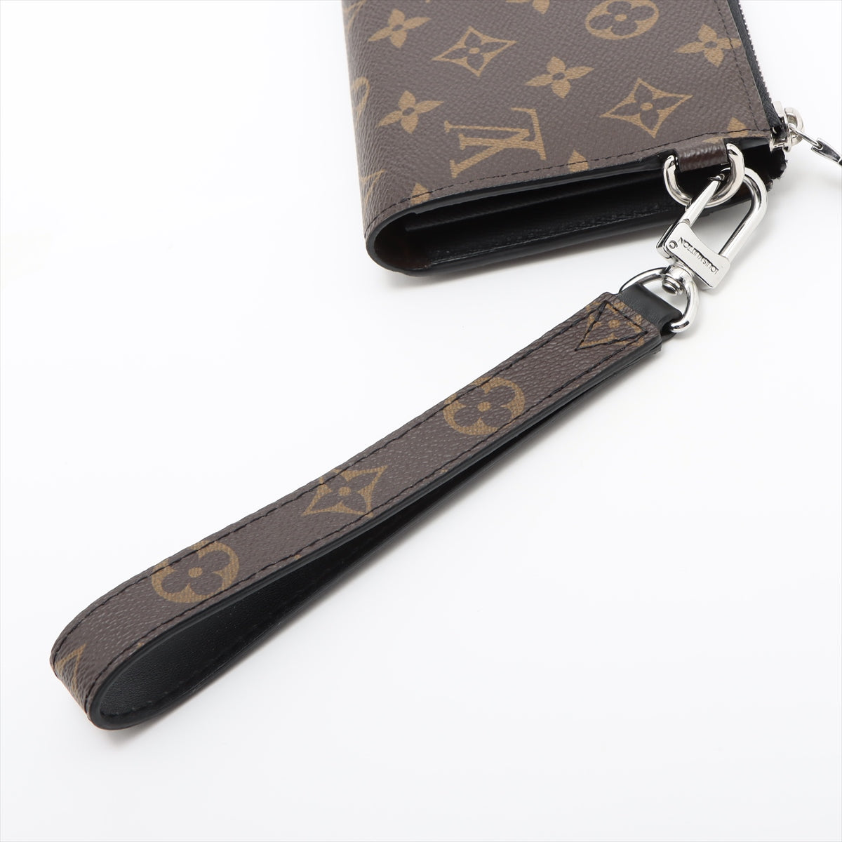 Louis Vuitton Monogram Zippyr Dragon M69407 Black x Brown Wallet