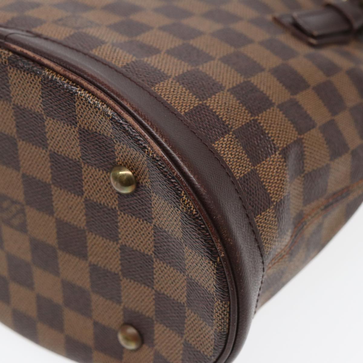 LOUIS VUITTON Damier Ebene Marais Shoulder Bag N42240 LV 83000