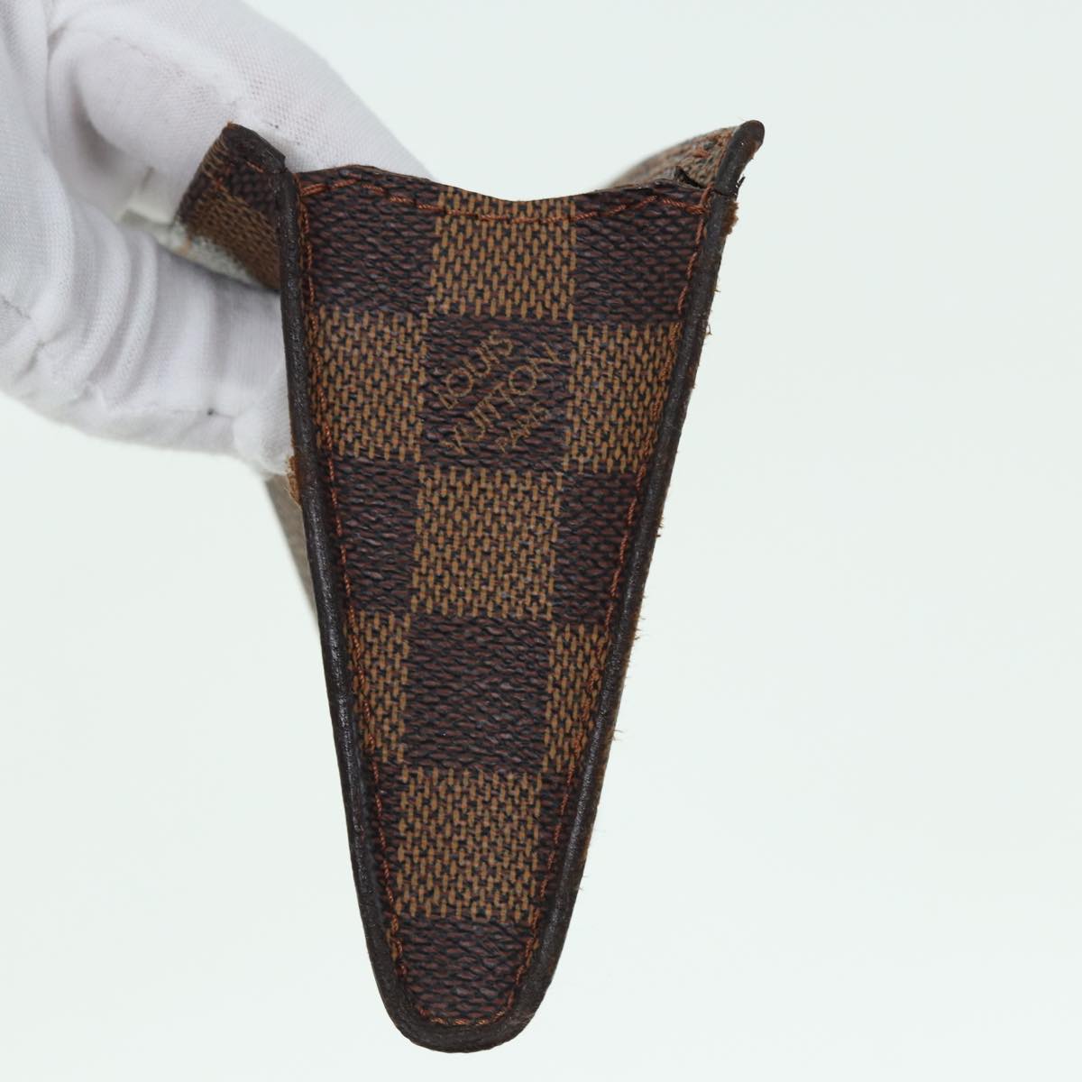 LOUIS VUITTON Damier Ebene Marais Pouch LV 83001