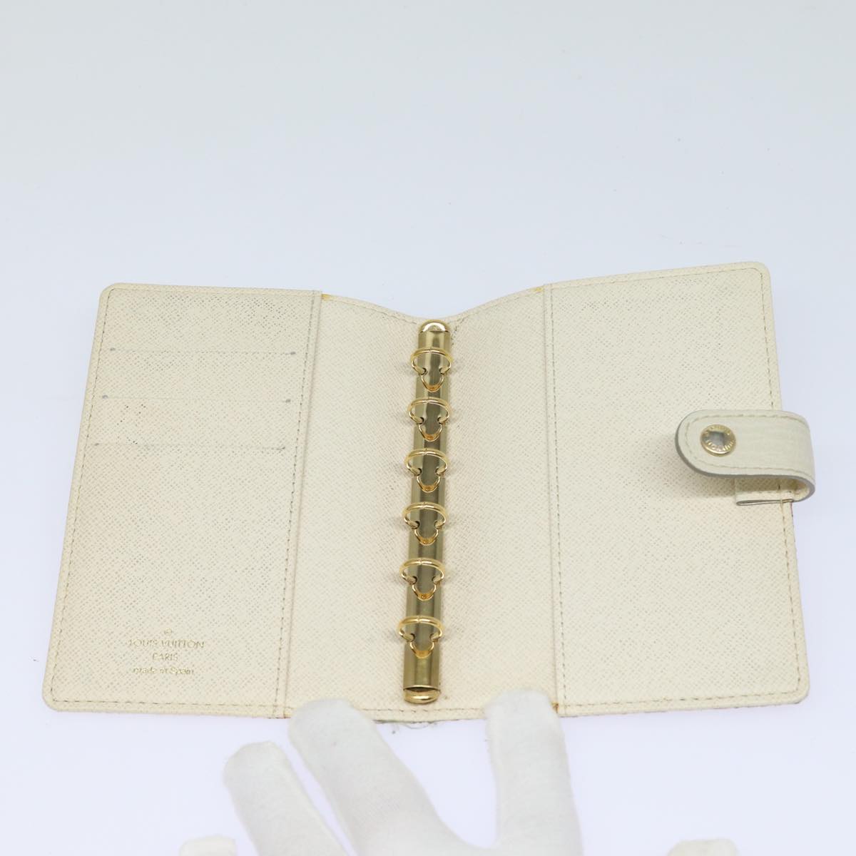 LOUIS VUITTON Mini Lin Croisette Agenda PM Day Planner Cover R20917 83004