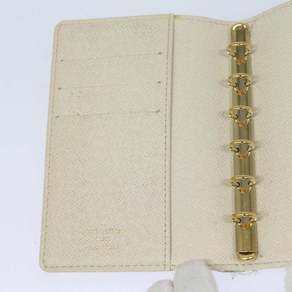 LOUIS VUITTON Mini Lin Croisette Agenda PM Day Planner Cover R20917 83004