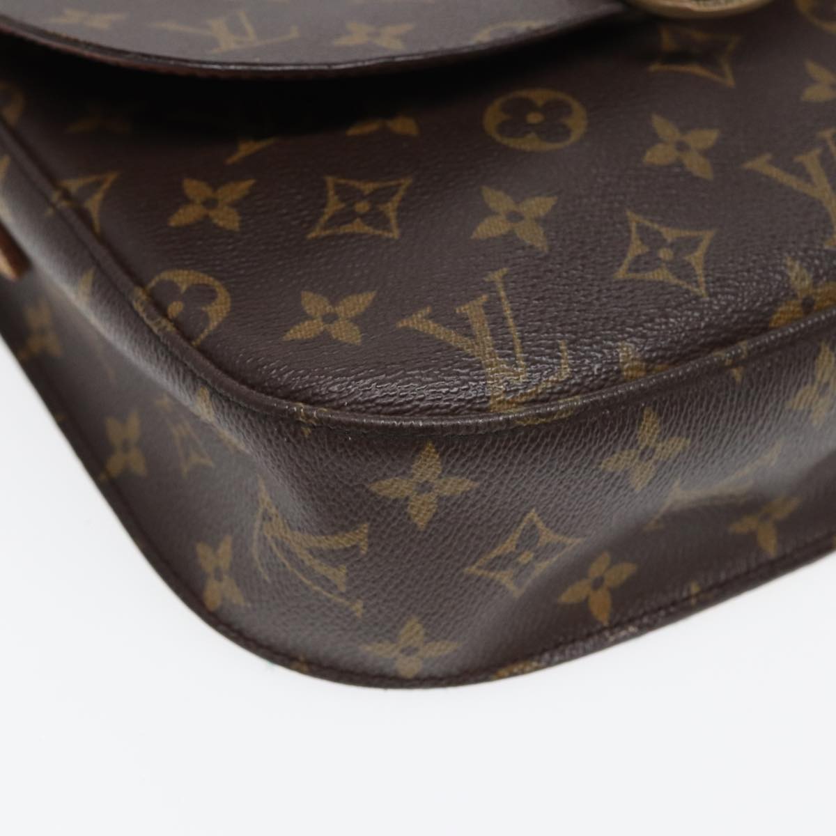 LOUIS VUITTON Monogram Saint Cloud GM Shoulder Bag M51242 LV 83010