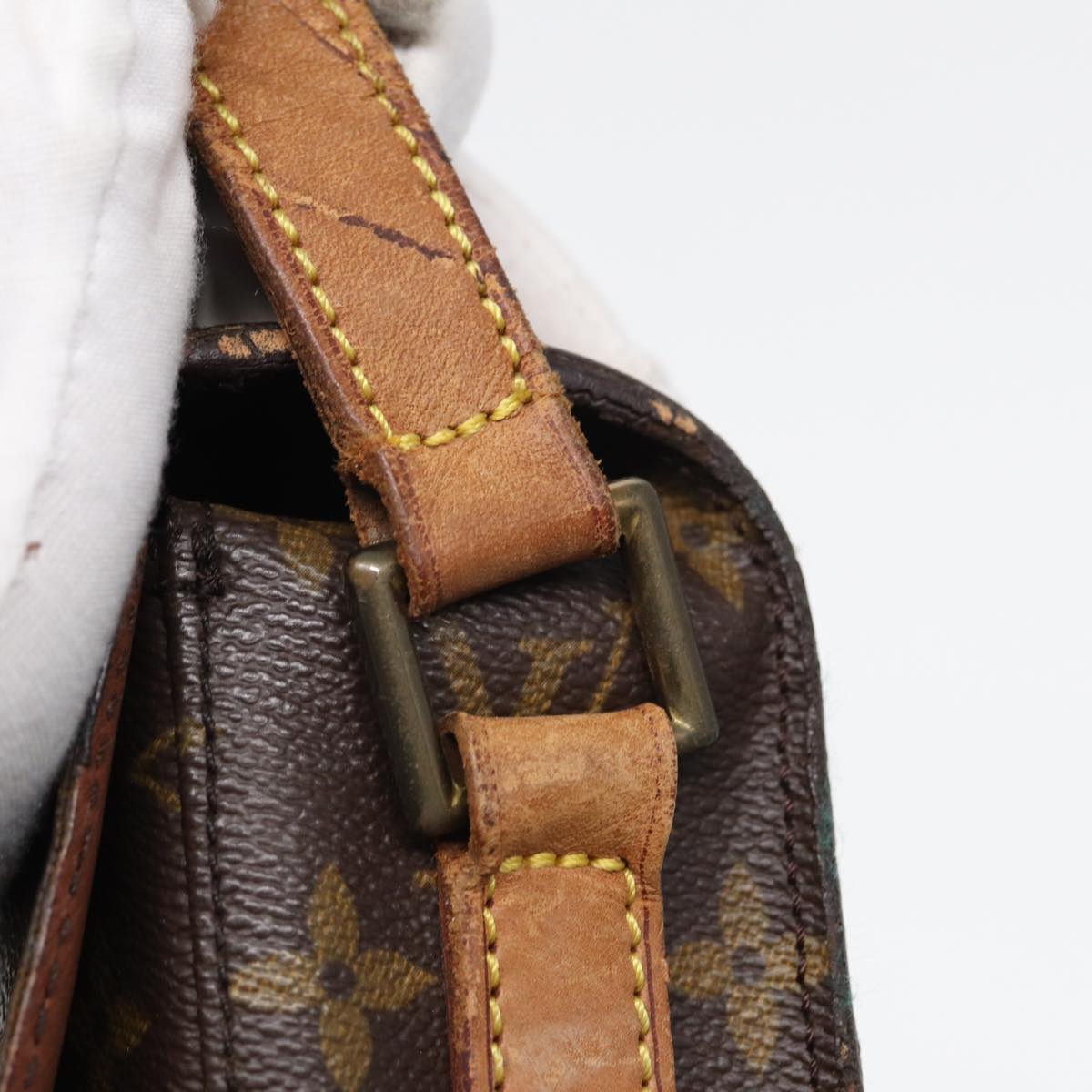 LOUIS VUITTON Monogram Saint Cloud GM Shoulder Bag M51242 LV 83010