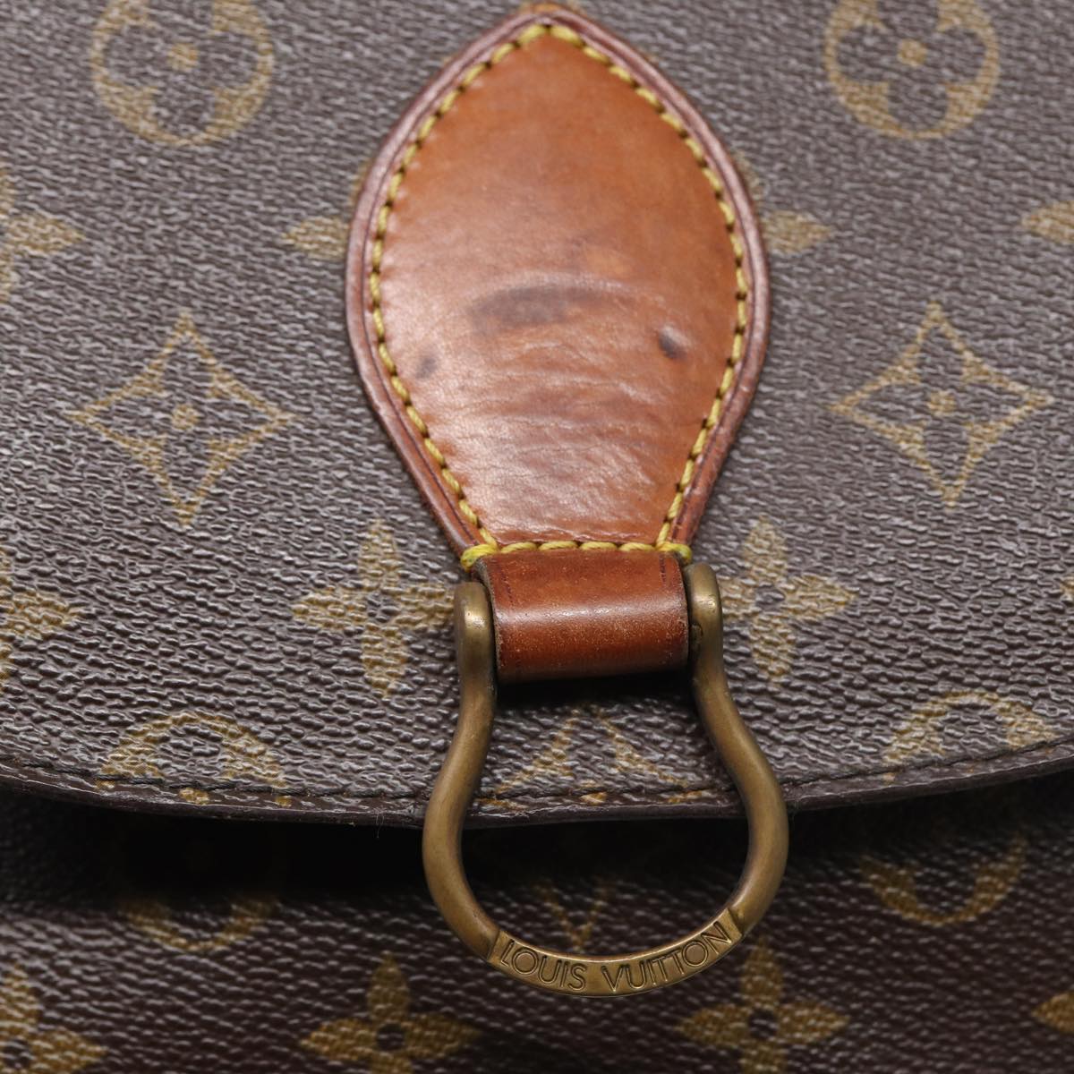 LOUIS VUITTON Monogram Saint Cloud GM Shoulder Bag M51242 LV 83010