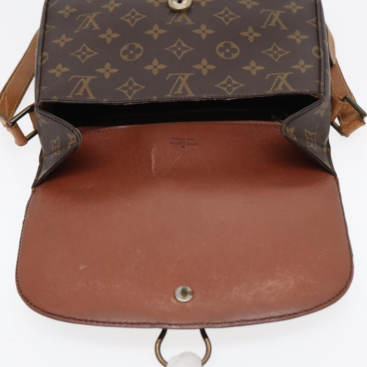 LOUIS VUITTON Monogram Saint Cloud GM Shoulder Bag M51242 LV 83010