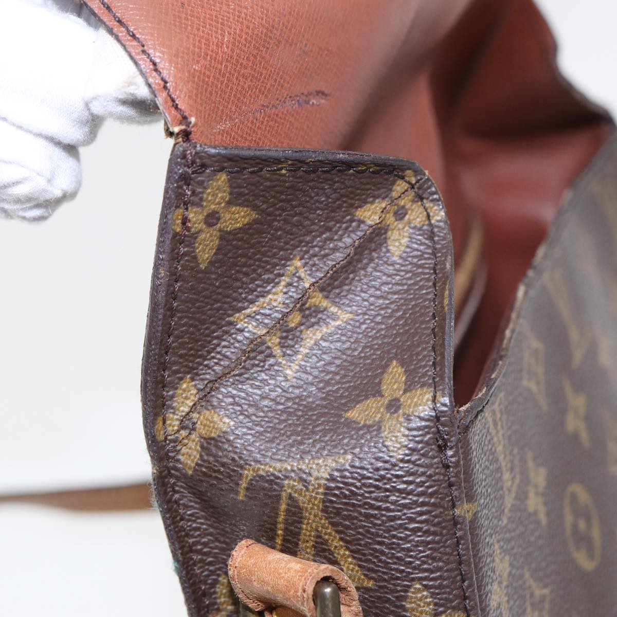LOUIS VUITTON Monogram Saint Cloud GM Shoulder Bag M51242 LV 83010