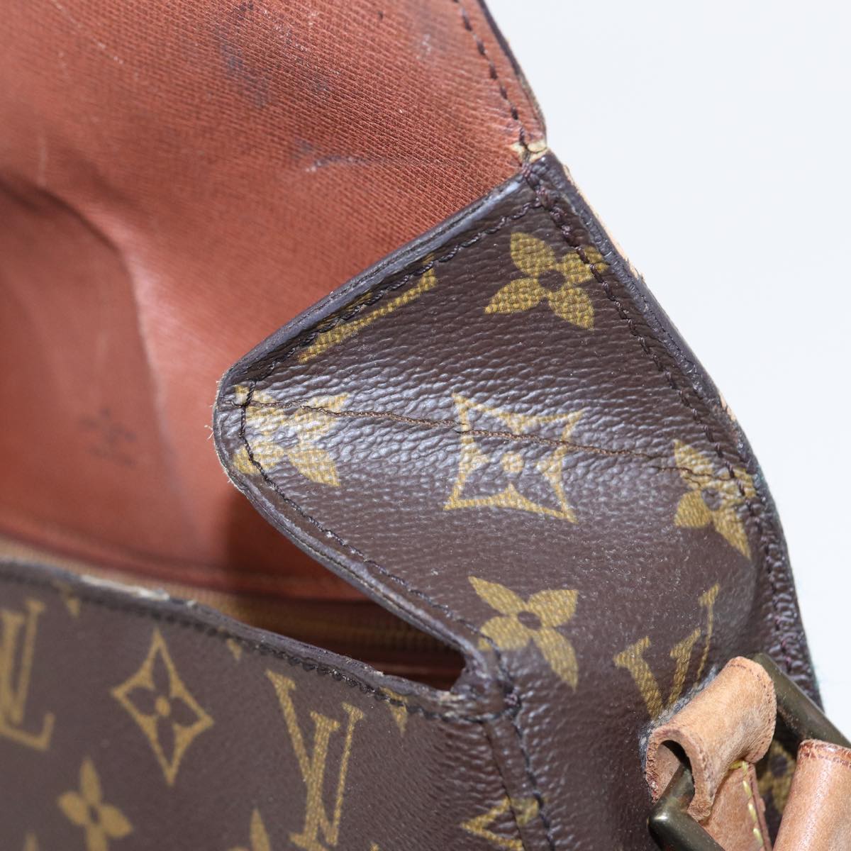 LOUIS VUITTON Monogram Saint Cloud GM Shoulder Bag M51242 LV 83010
