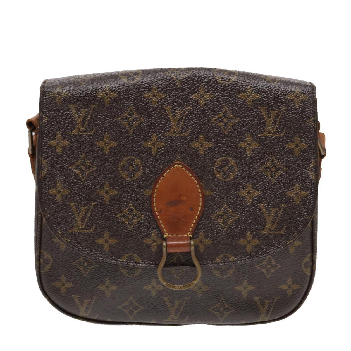LOUIS VUITTON Monogram Saint Cloud GM Shoulder Bag M51242 LV 83010