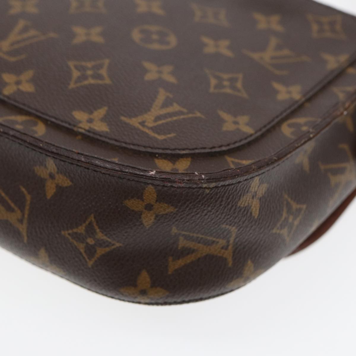 LOUIS VUITTON Monogram Saint Cloud GM Shoulder Bag M51242 LV 83011