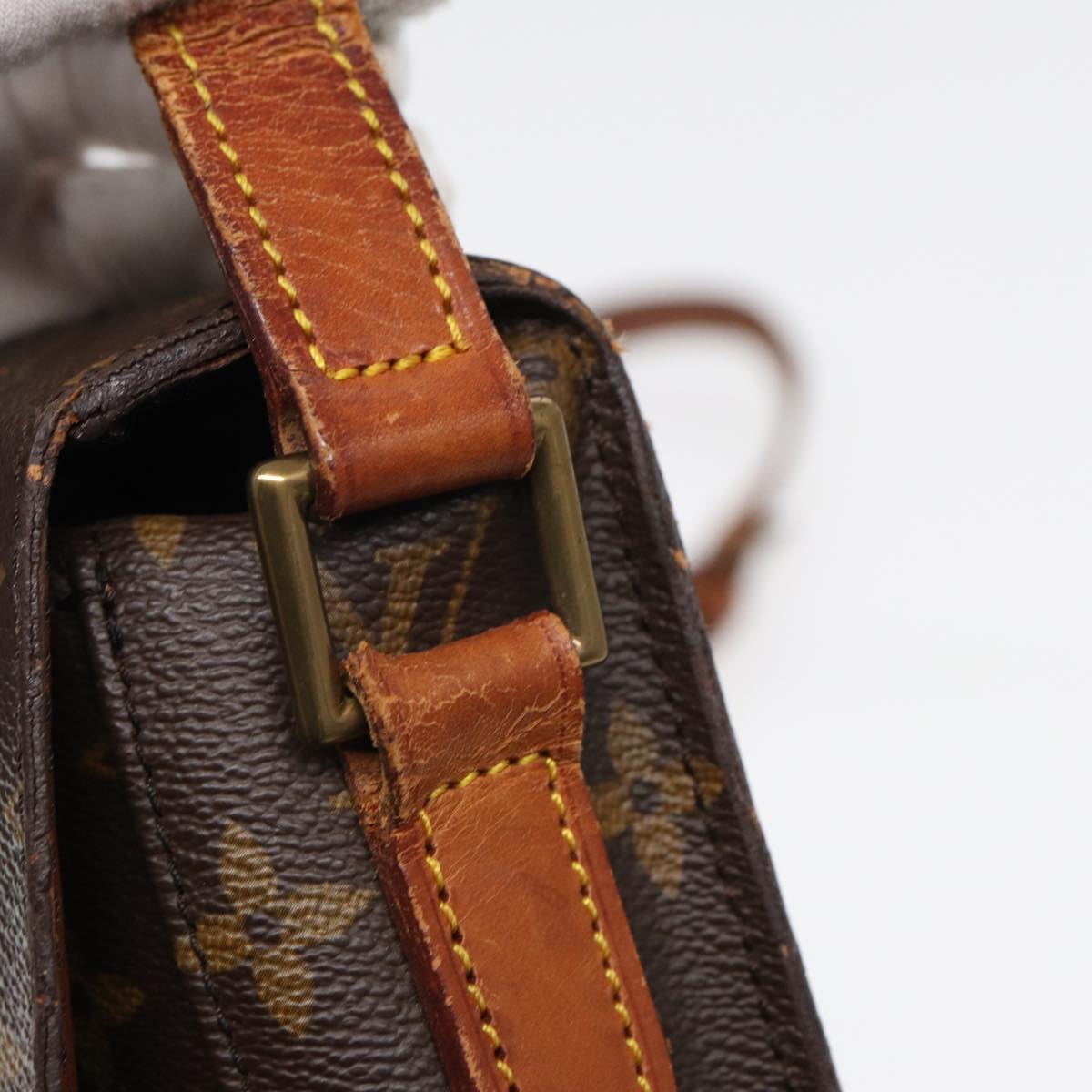 LOUIS VUITTON Monogram Saint Cloud GM Shoulder Bag M51242 LV 83011