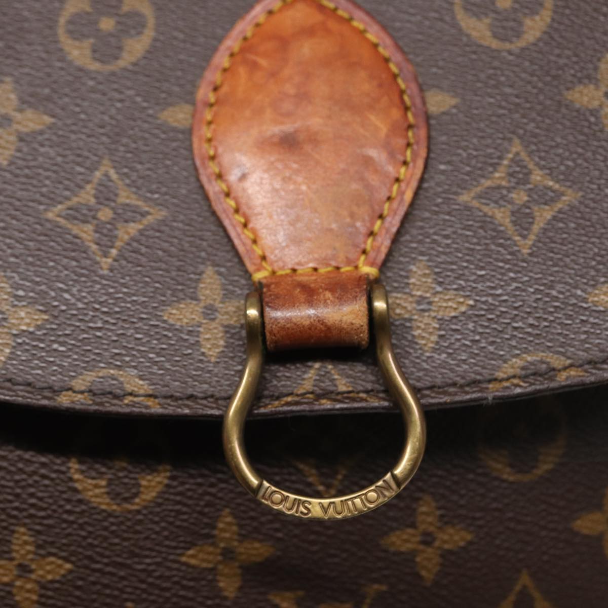 LOUIS VUITTON Monogram Saint Cloud GM Shoulder Bag M51242 LV 83011