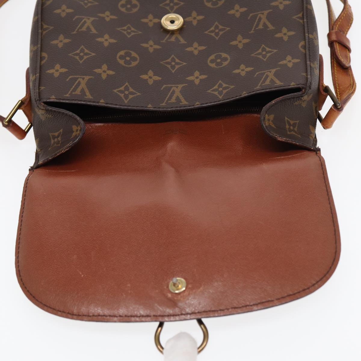LOUIS VUITTON Monogram Saint Cloud GM Shoulder Bag M51242 LV 83011