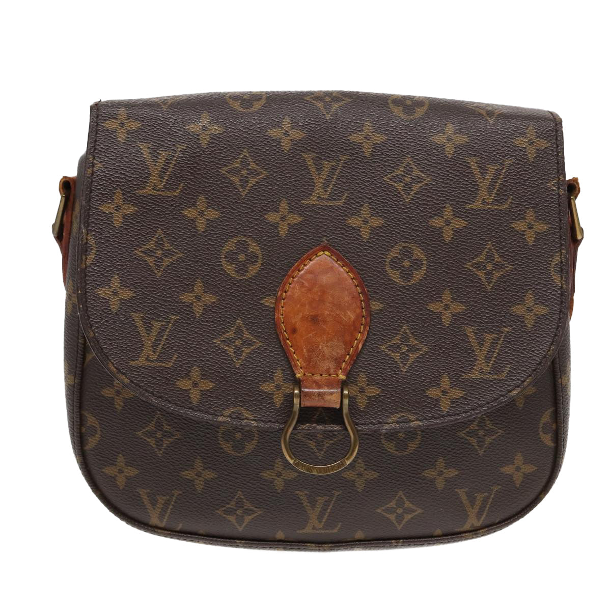 LOUIS VUITTON Monogram Saint Cloud GM Shoulder Bag M51242 LV 83011