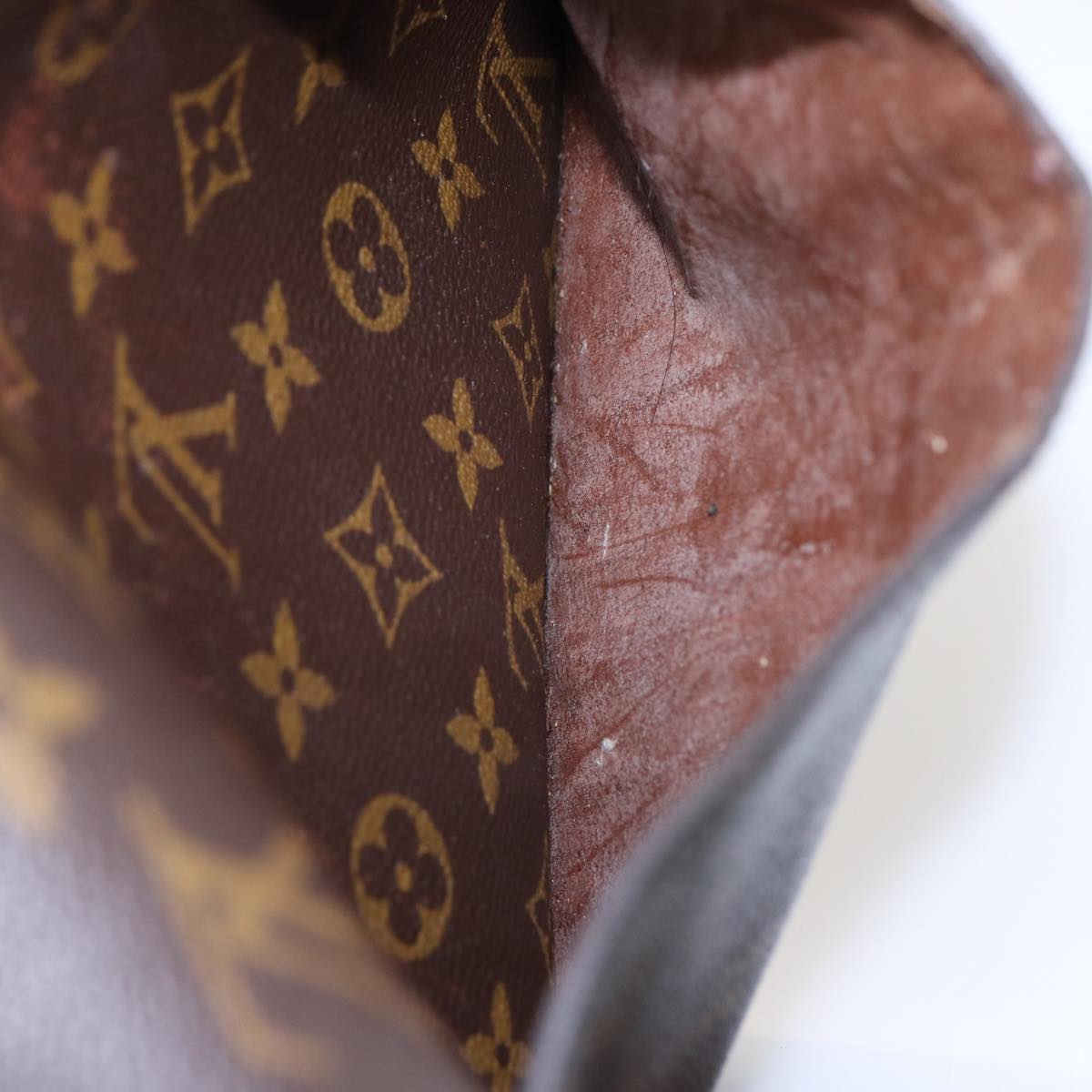 LOUIS VUITTON Monogram Saint Cloud GM Shoulder Bag M51242 LV 83011