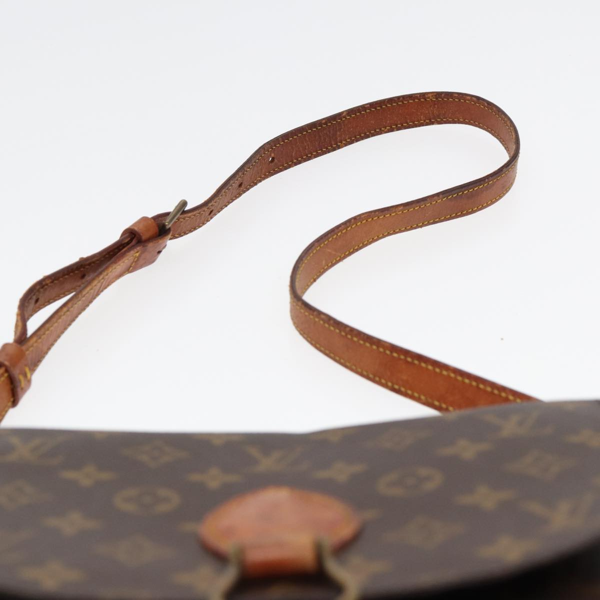LOUIS VUITTON Monogram Saint Cloud GM Shoulder Bag M51242 LV 83011
