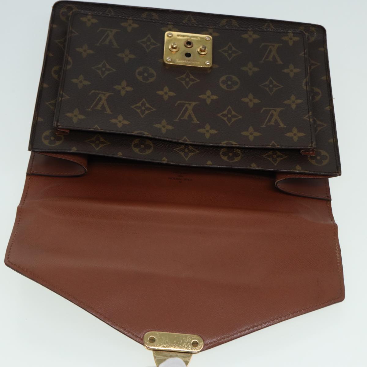 LOUIS VUITTON Monogram Monceau 28 Hand Bag 2way M51185 LV 83013