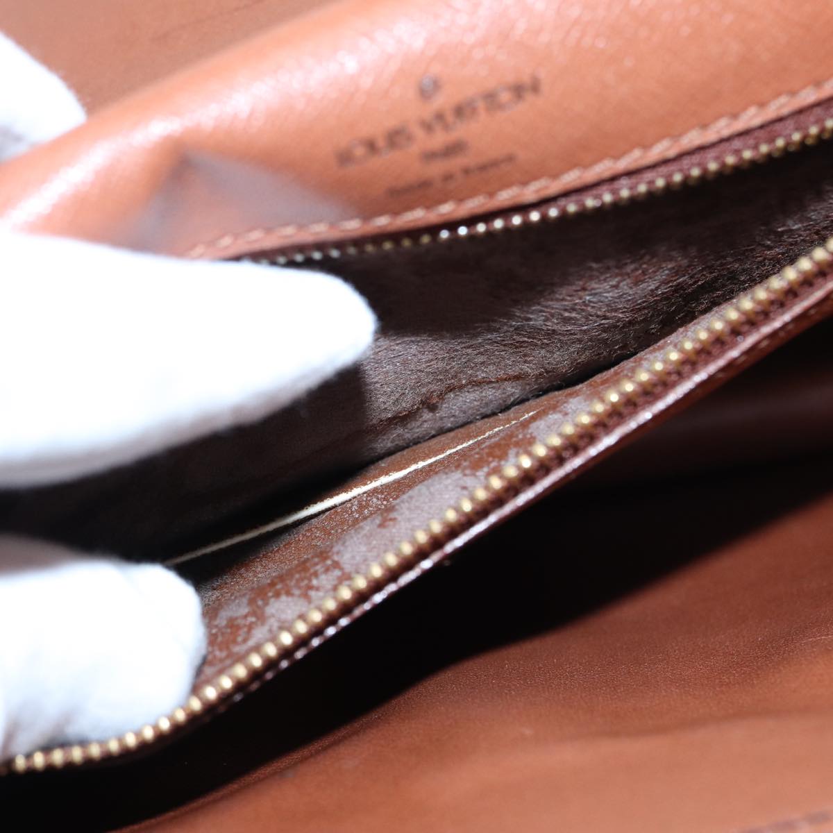 LOUIS VUITTON Monogram Monceau 28 Hand Bag 2way M51185 LV 83013