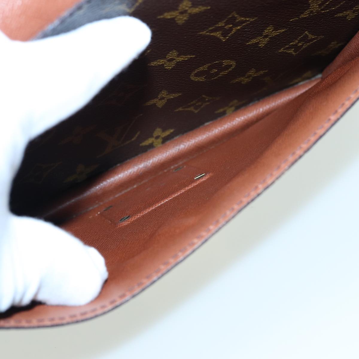 LOUIS VUITTON Monogram Monceau 28 Hand Bag 2way M51185 LV 83013