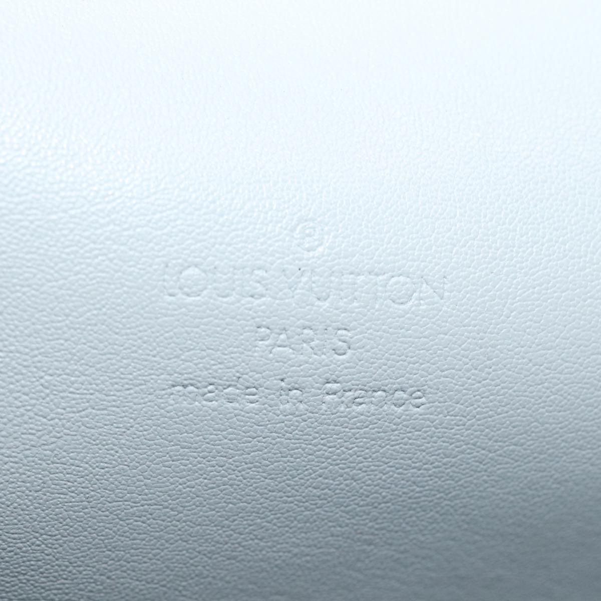 LOUIS VUITTON Monogram Vernis Spring street Hand Bag Gris M91029 LV 83020