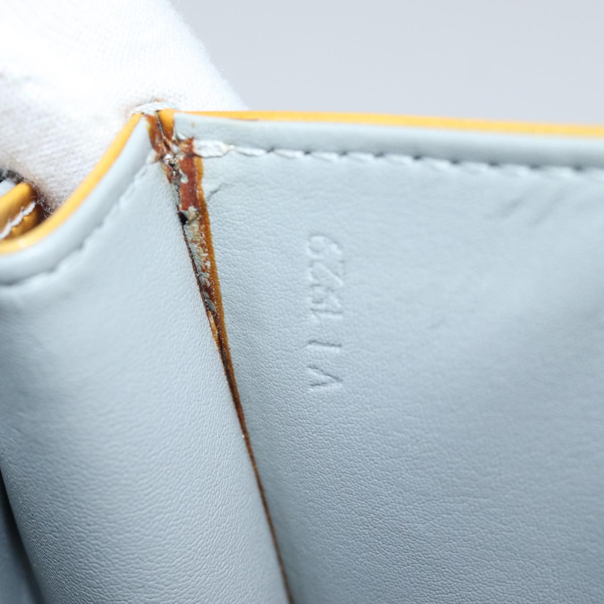 LOUIS VUITTON Monogram Vernis Spring street Hand Bag Gris M91029 LV 83020
