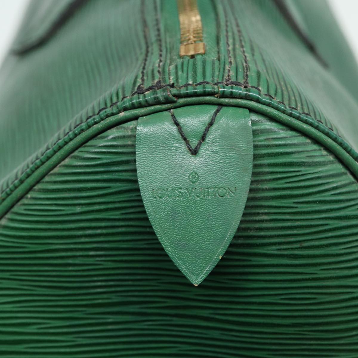 LOUIS VUITTON Epi Speedy 35 Hand Bag Borneo Green M42994 LV 83023