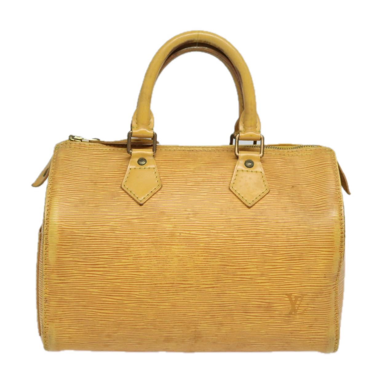 LOUIS VUITTON Epi Speedy 25 Hand Bag Tassili Yellow M43019 LV 83026