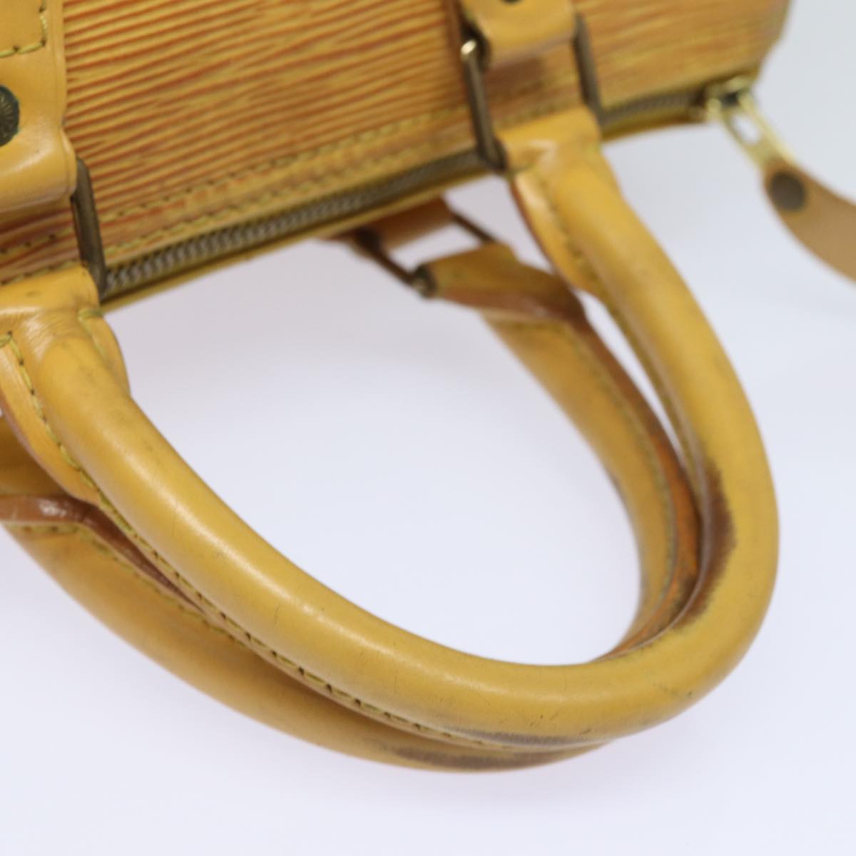 LOUIS VUITTON Epi Speedy 25 Hand Bag Tassili Yellow M43019 LV 83026
