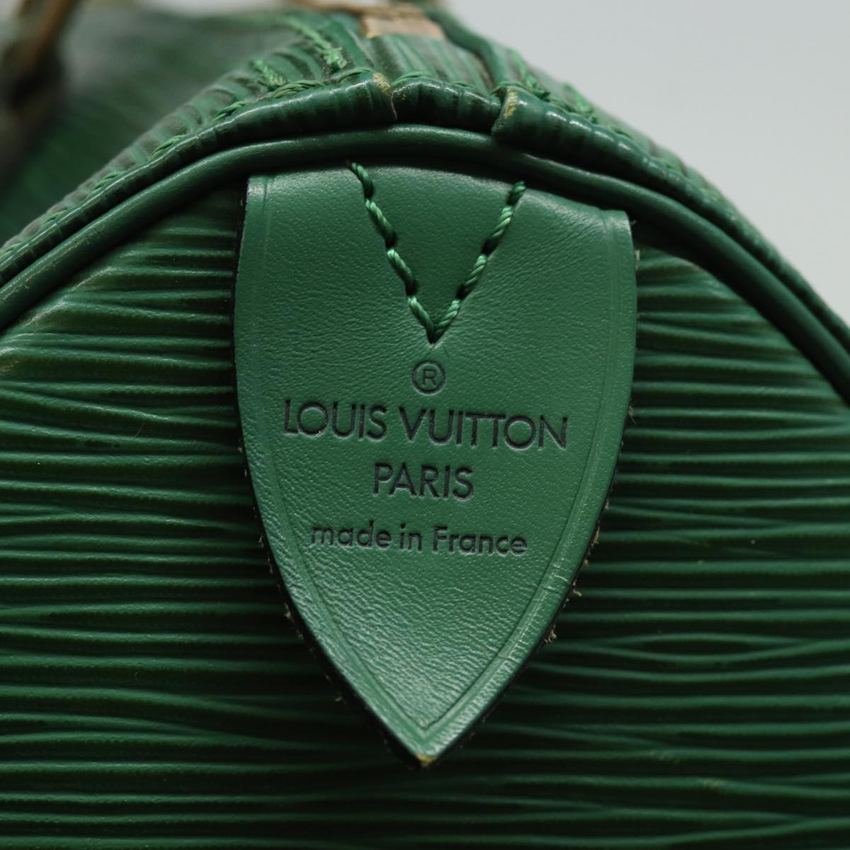 LOUIS VUITTON Epi Speedy 25 Hand Bag Borneo Green M43014 LV 83027