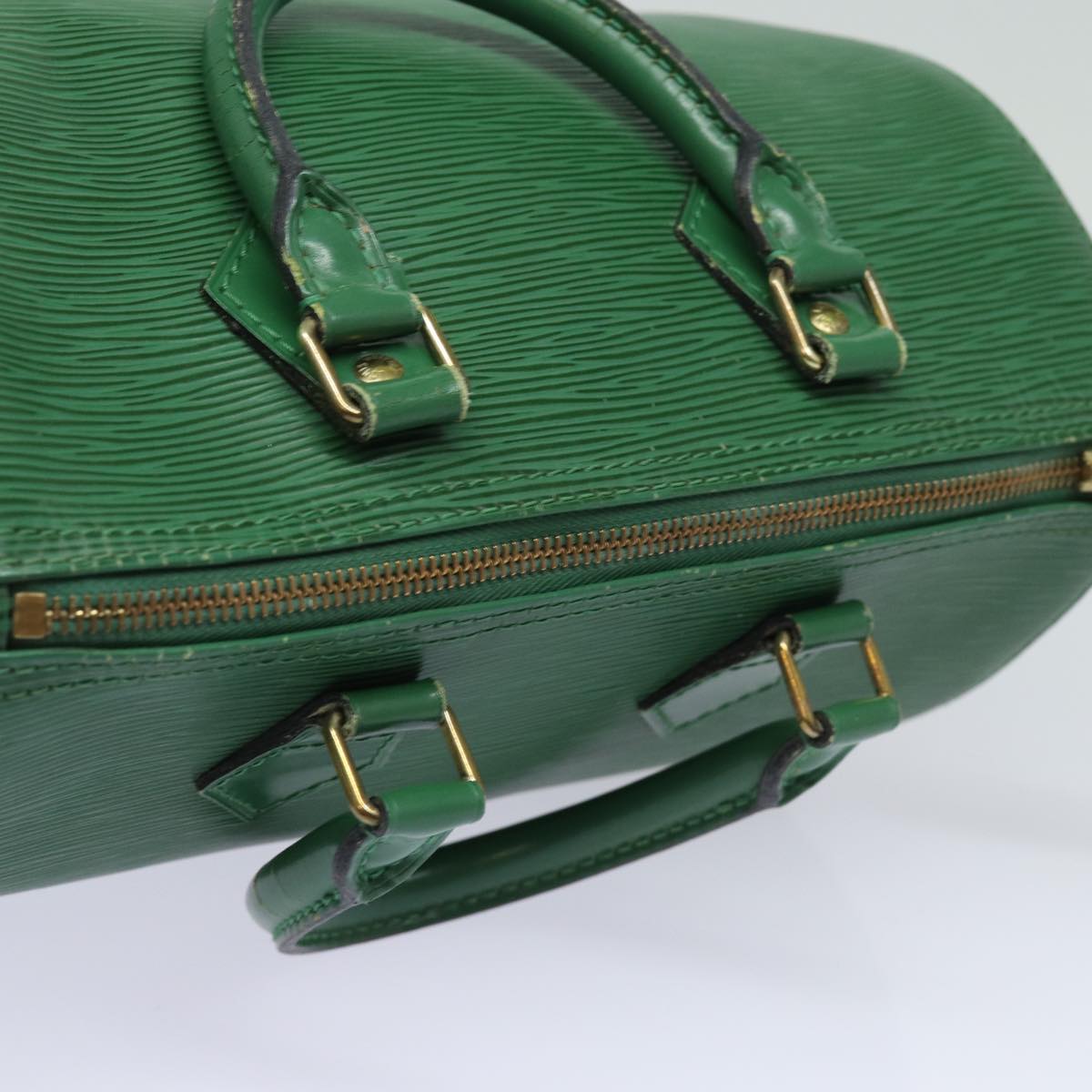 LOUIS VUITTON Epi Speedy 25 Hand Bag Borneo Green M43014 LV 83027