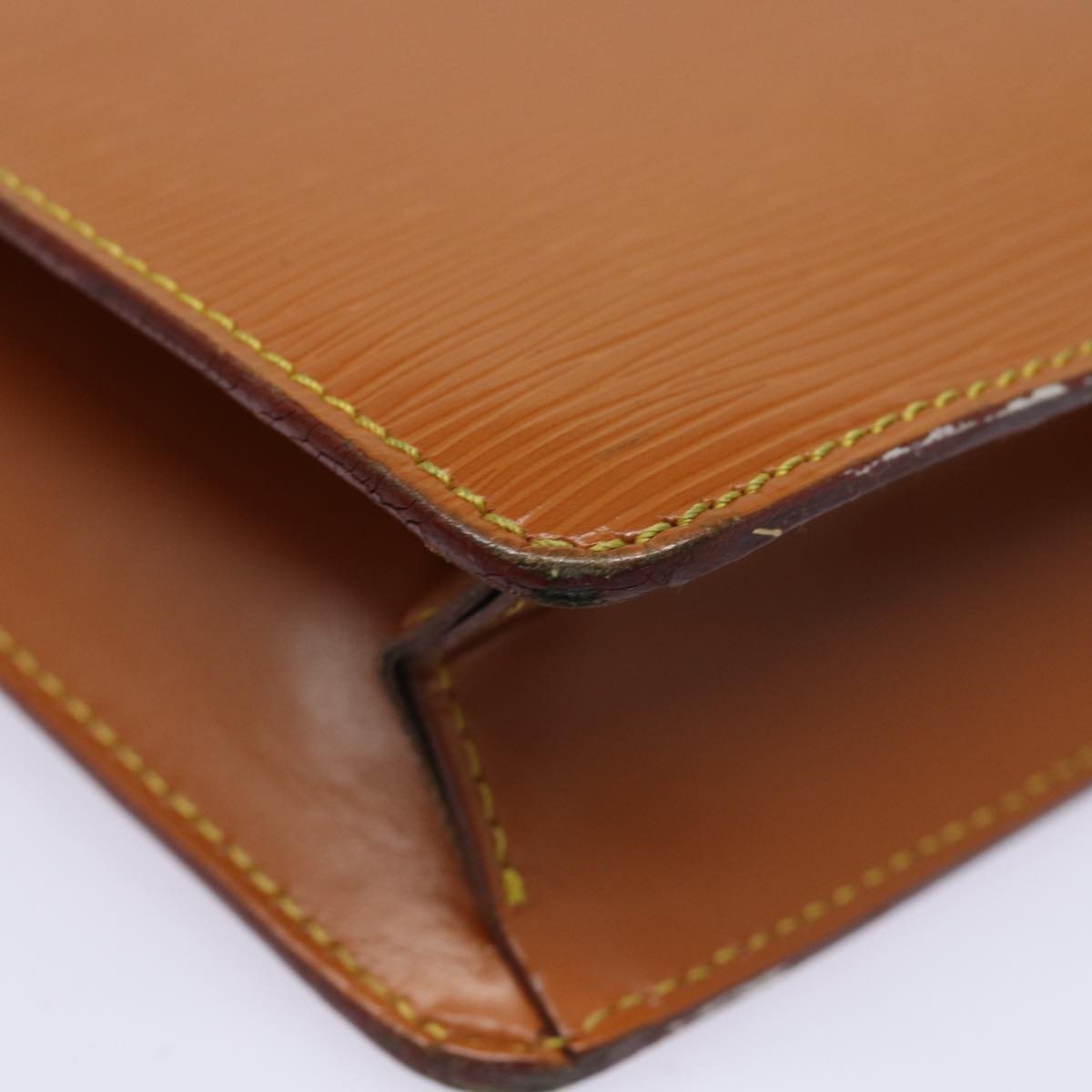 LOUIS VUITTON Epi Serie Dragonne Hand Bag Kenya Brown M52618 LV 83028