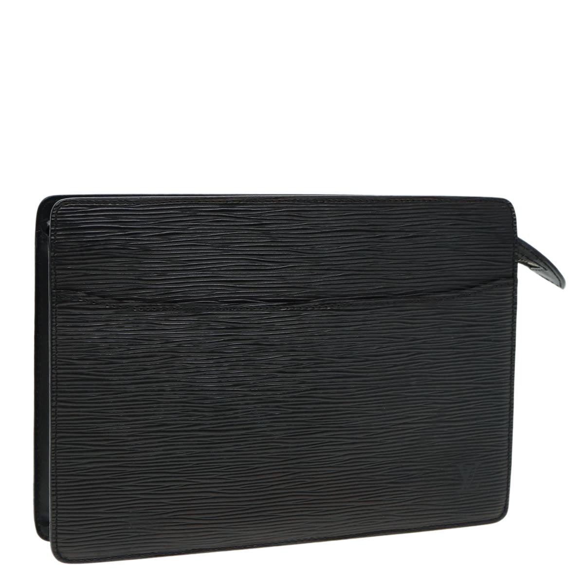 LOUIS VUITTON Epi Pochette Homme Clutch Bag Black Noir M52522 LV 83029