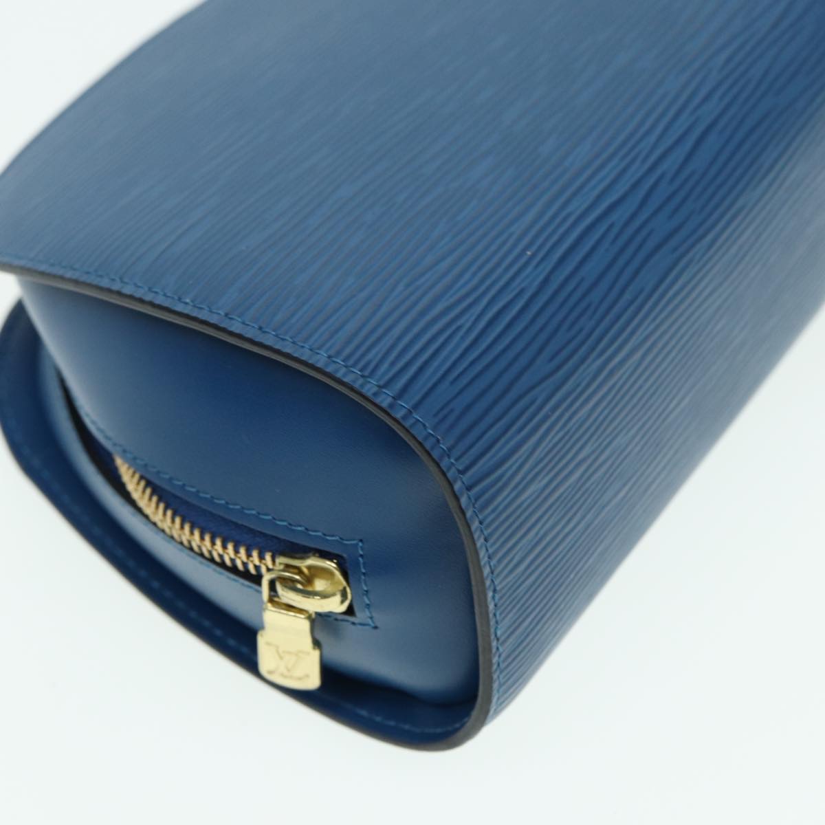 LOUIS VUITTON Epi Dauphine GM Pouch Blue M48435 LV 83030