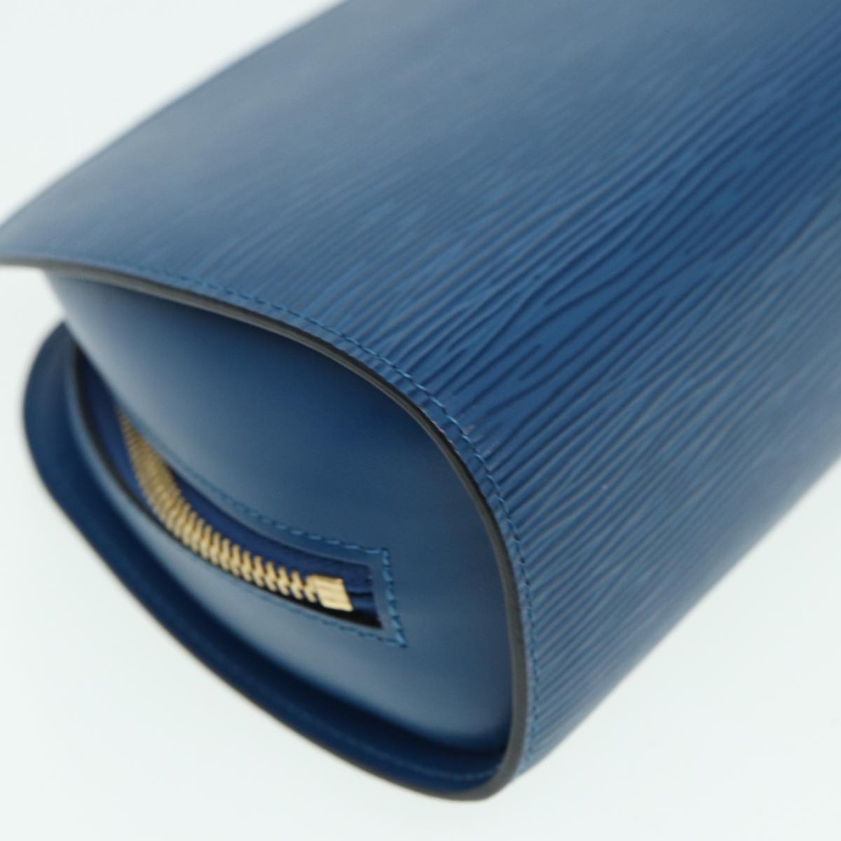 LOUIS VUITTON Epi Dauphine GM Pouch Blue M48435 LV 83030