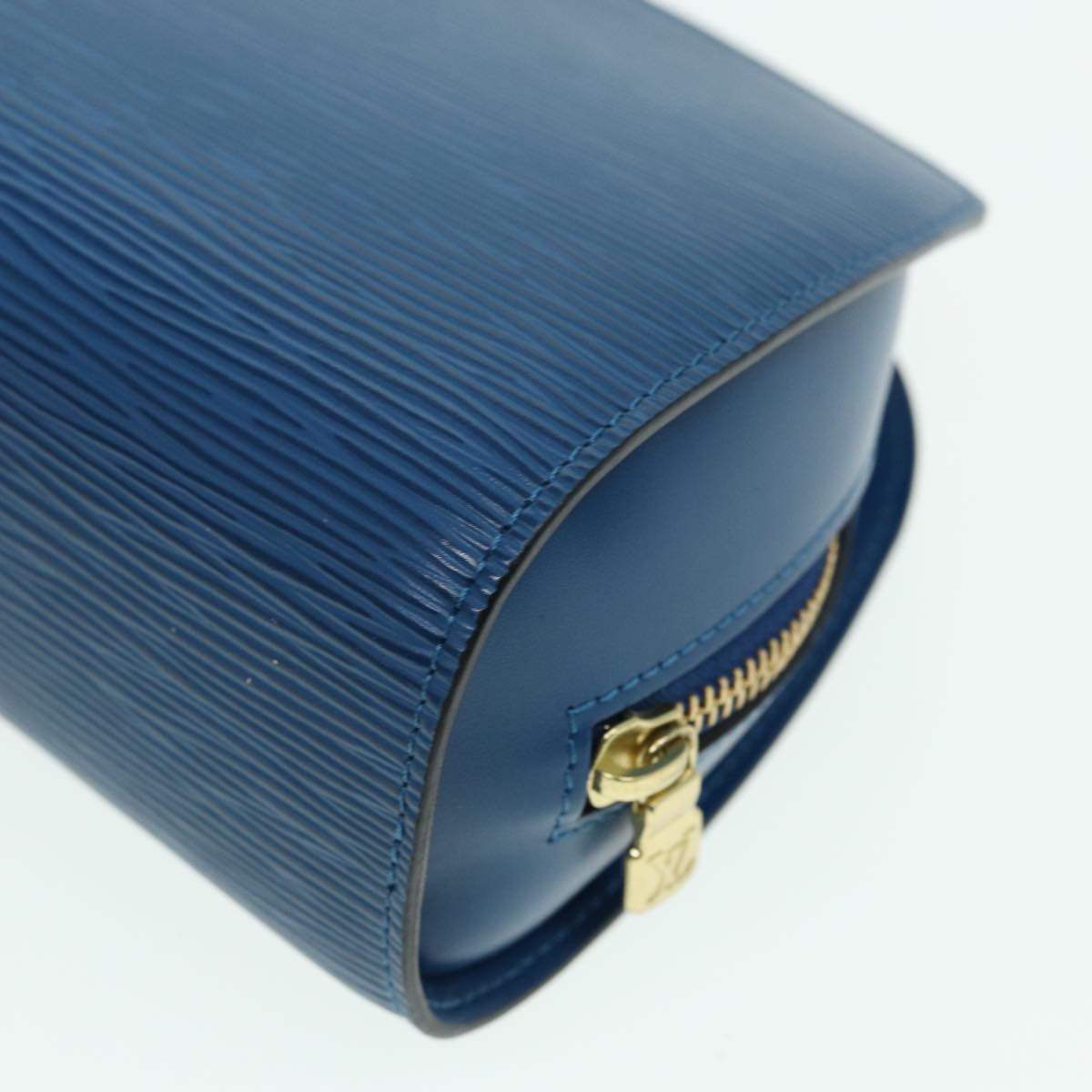 LOUIS VUITTON Epi Dauphine GM Pouch Blue M48435 LV 83030