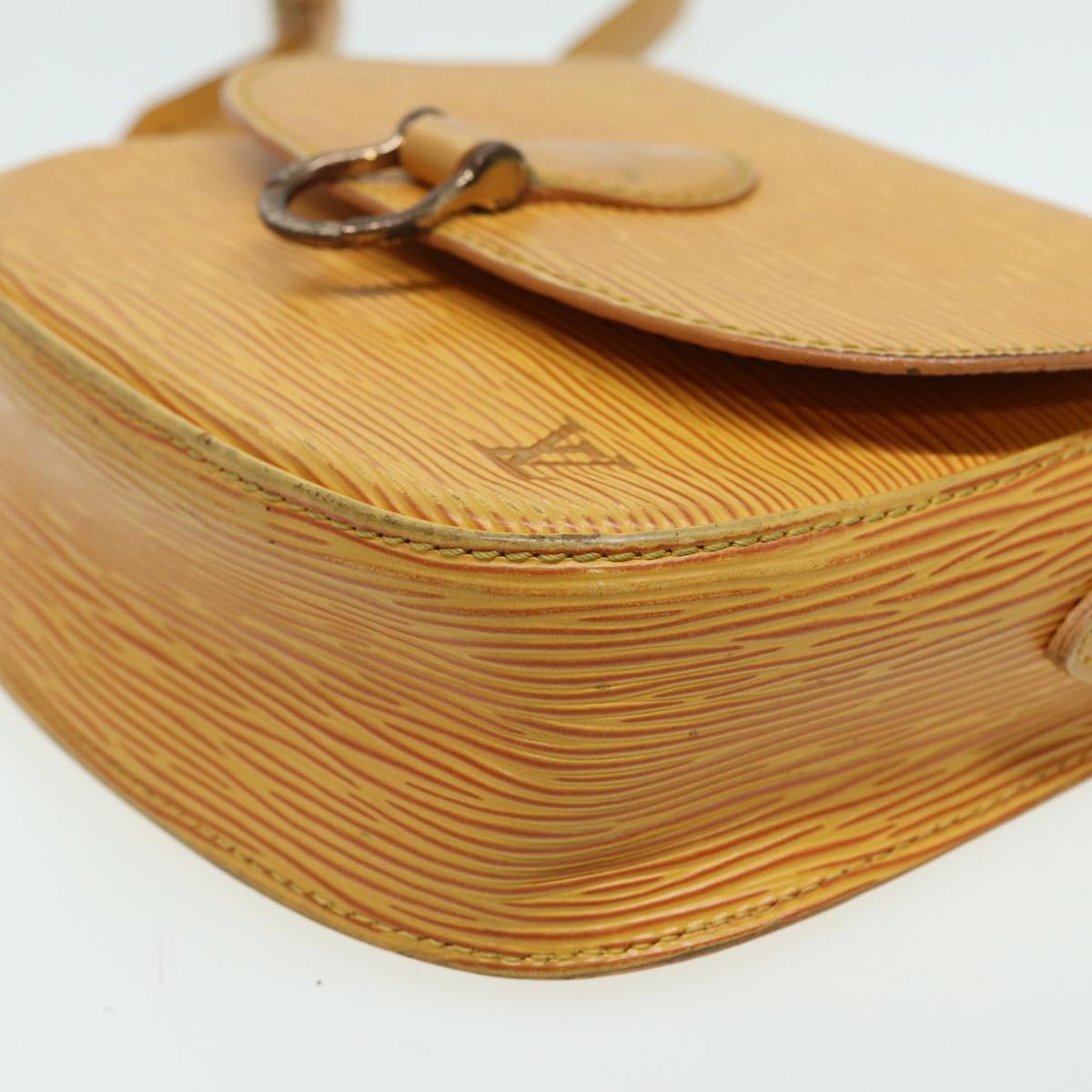 LOUIS VUITTON Epi Saint Cloud PM Shoulder Bag Yellow M52219 LV 83031