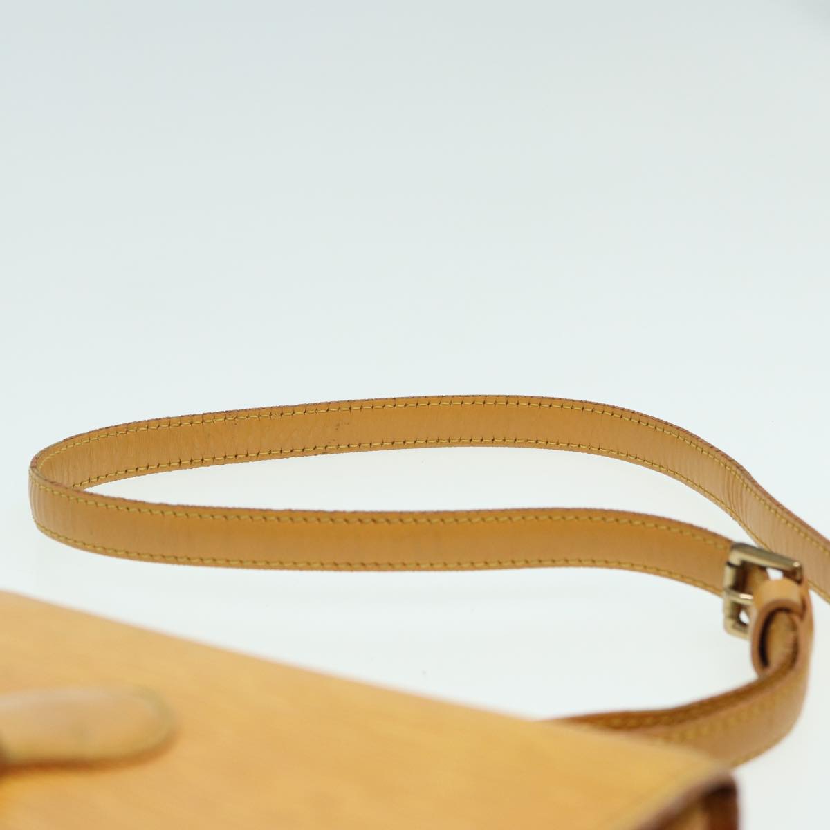 LOUIS VUITTON Epi Saint Cloud PM Shoulder Bag Yellow M52219 LV 83031