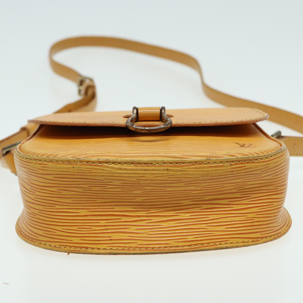 LOUIS VUITTON Epi Saint Cloud PM Shoulder Bag Yellow M52219 LV 83031