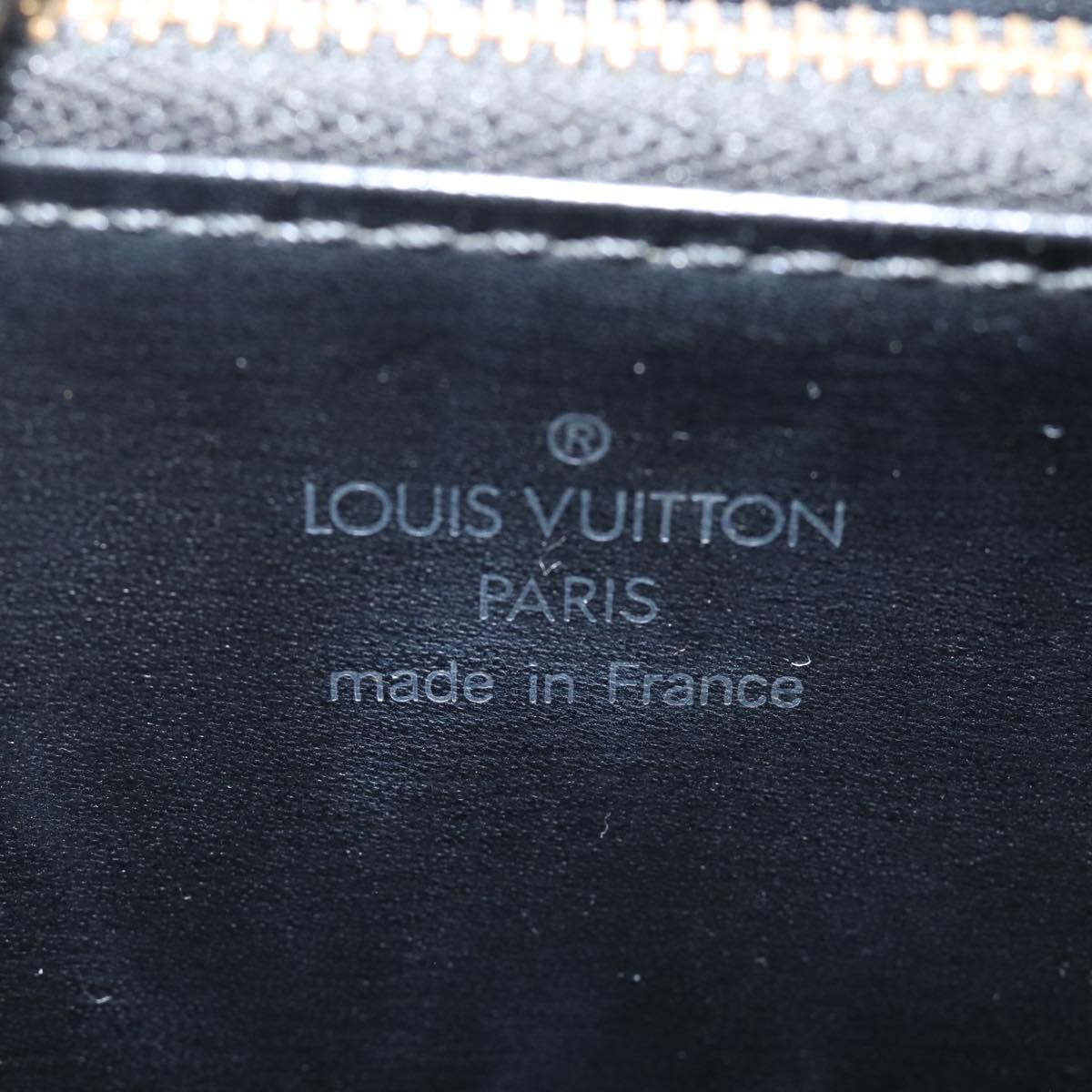 LOUIS VUITTON Epi Malesherbes Hand Bag Black M52372 LV 83032