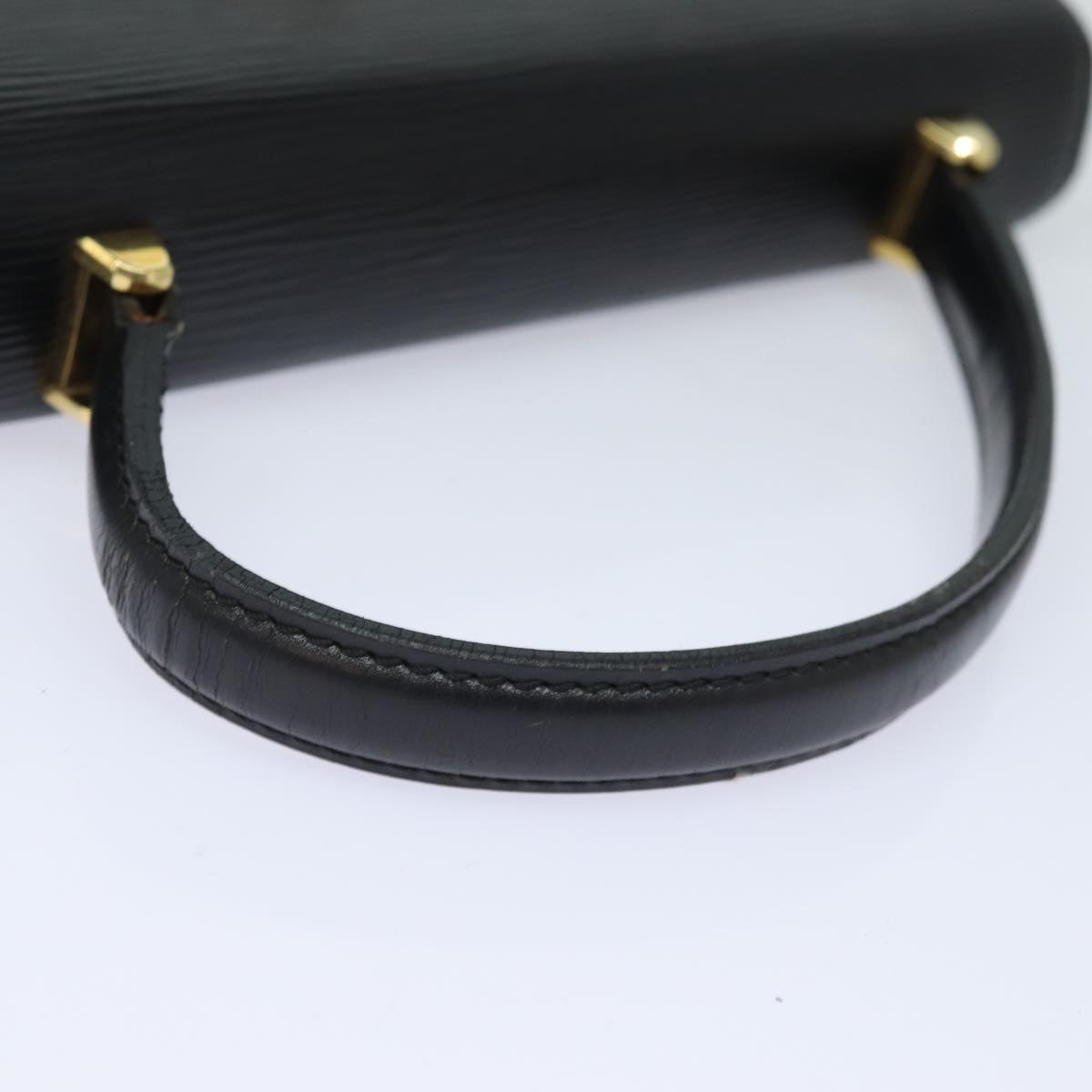 LOUIS VUITTON Epi Malesherbes Hand Bag Black M52372 LV 83032