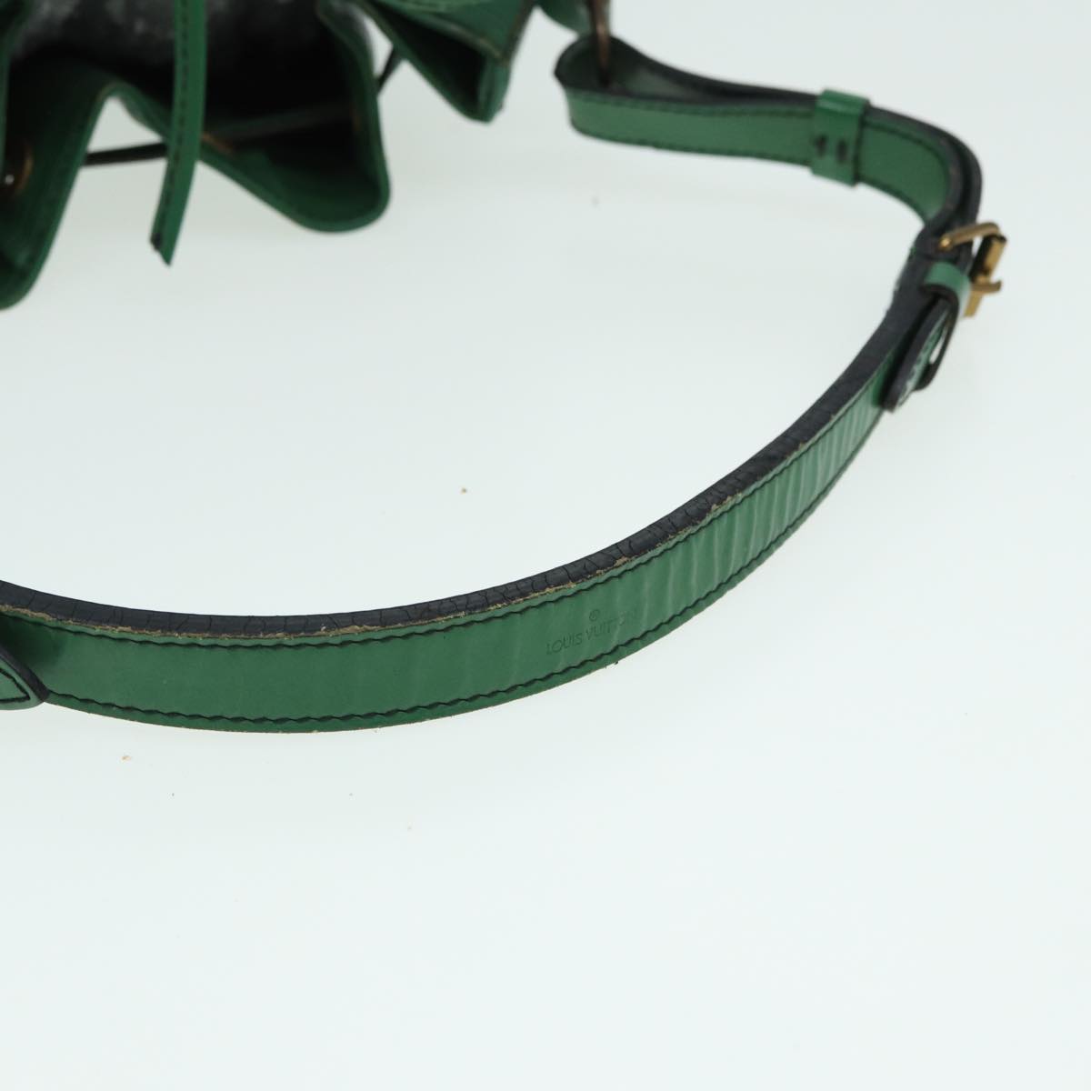 LOUIS VUITTON Epi Petit Noe Shoulder Bag Green M44102 LV 83033