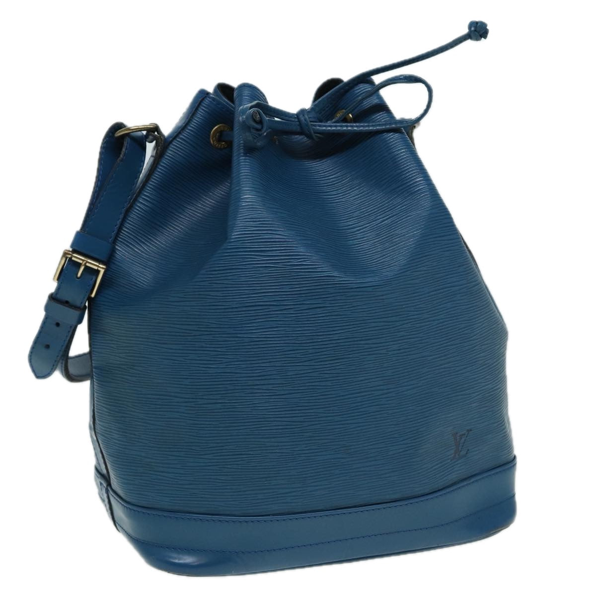 LOUIS VUITTON Epi Noe Shoulder Bag Toledo Blue M44005 LV 83034