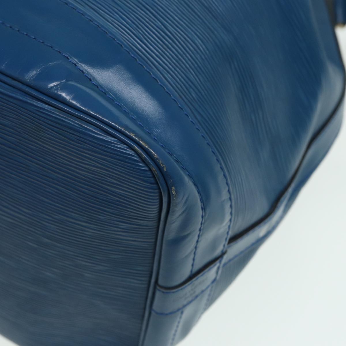LOUIS VUITTON Epi Noe Shoulder Bag Toledo Blue M44005 LV 83034