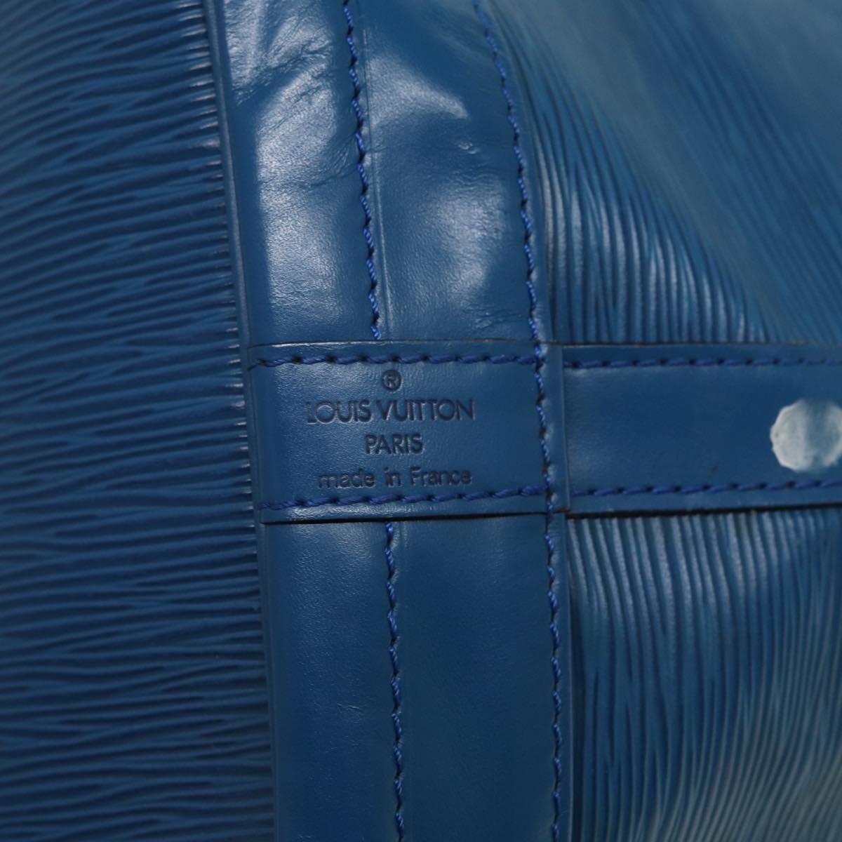 LOUIS VUITTON Epi Noe Shoulder Bag Toledo Blue M44005 LV 83034