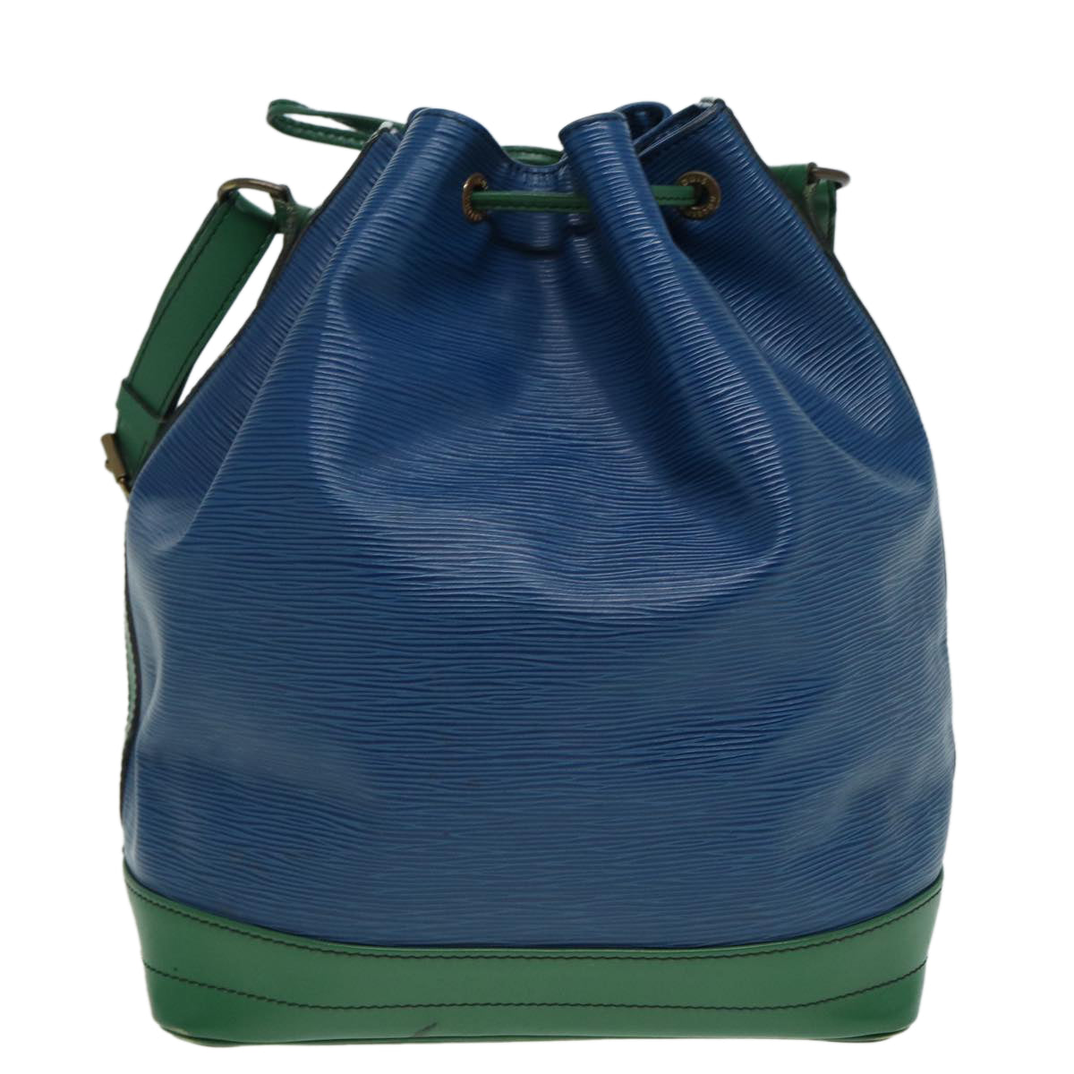 LOUIS VUITTON Epi Noe Shoulder Bag Bicolor color Green Blue M44044 LV 83035