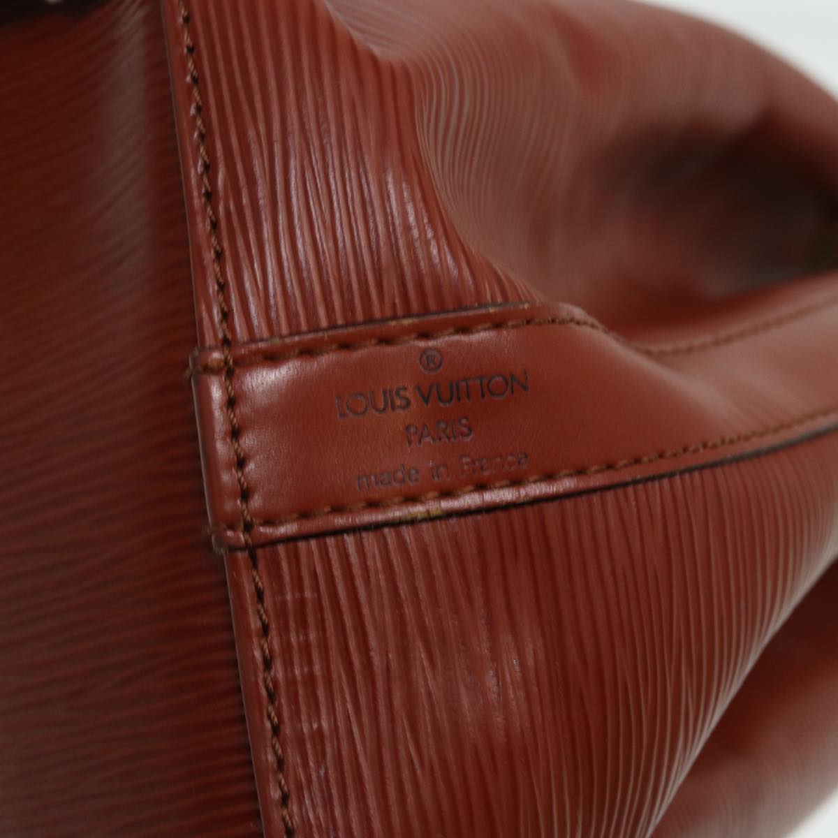 LOUIS VUITTON Epi Petit Noe Shoulder Bag Brown M44103 LV 83037