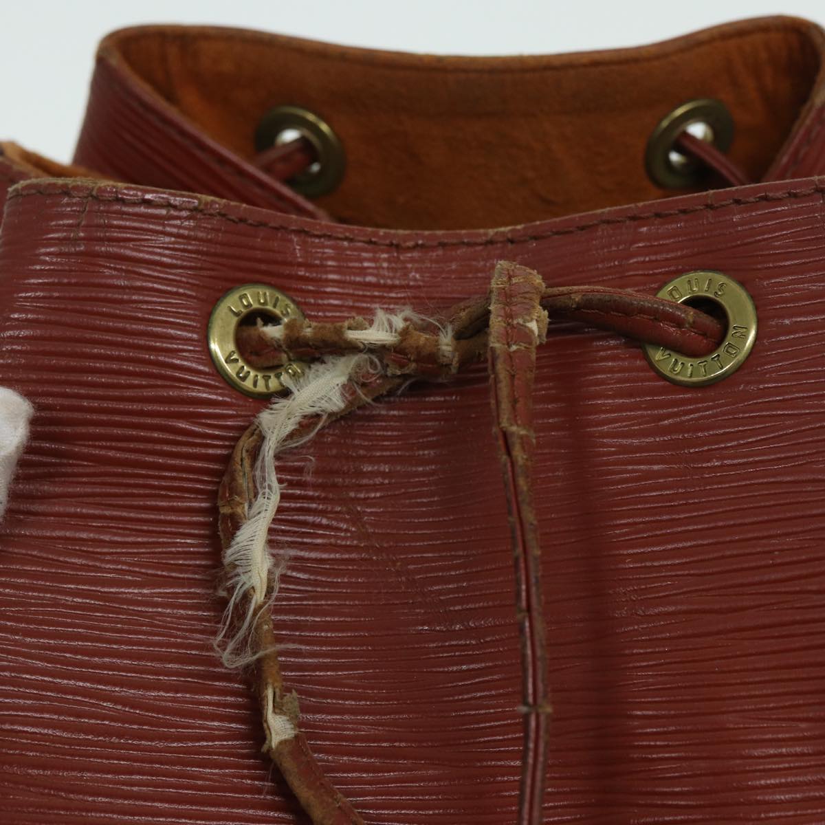 LOUIS VUITTON Epi Petit Noe Shoulder Bag Brown M44103 LV 83037
