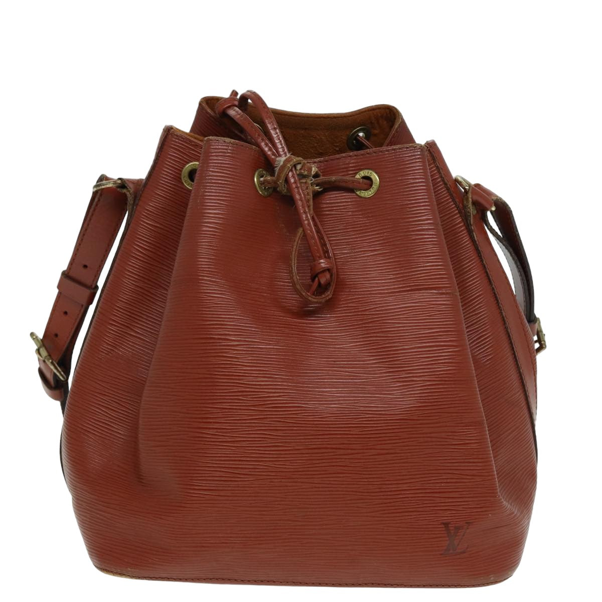 LOUIS VUITTON Epi Petit Noe Shoulder Bag Brown M44103 LV 83037